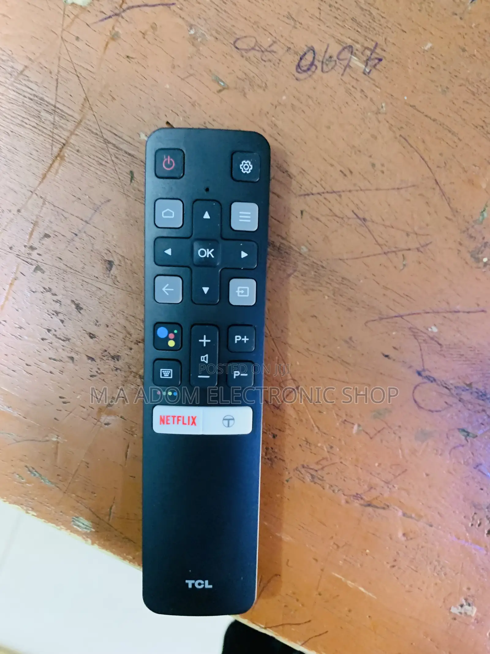 Remote for TCL Television