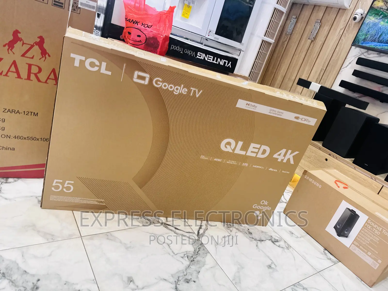 TCL 55C645 Uhd- -Qled Smart