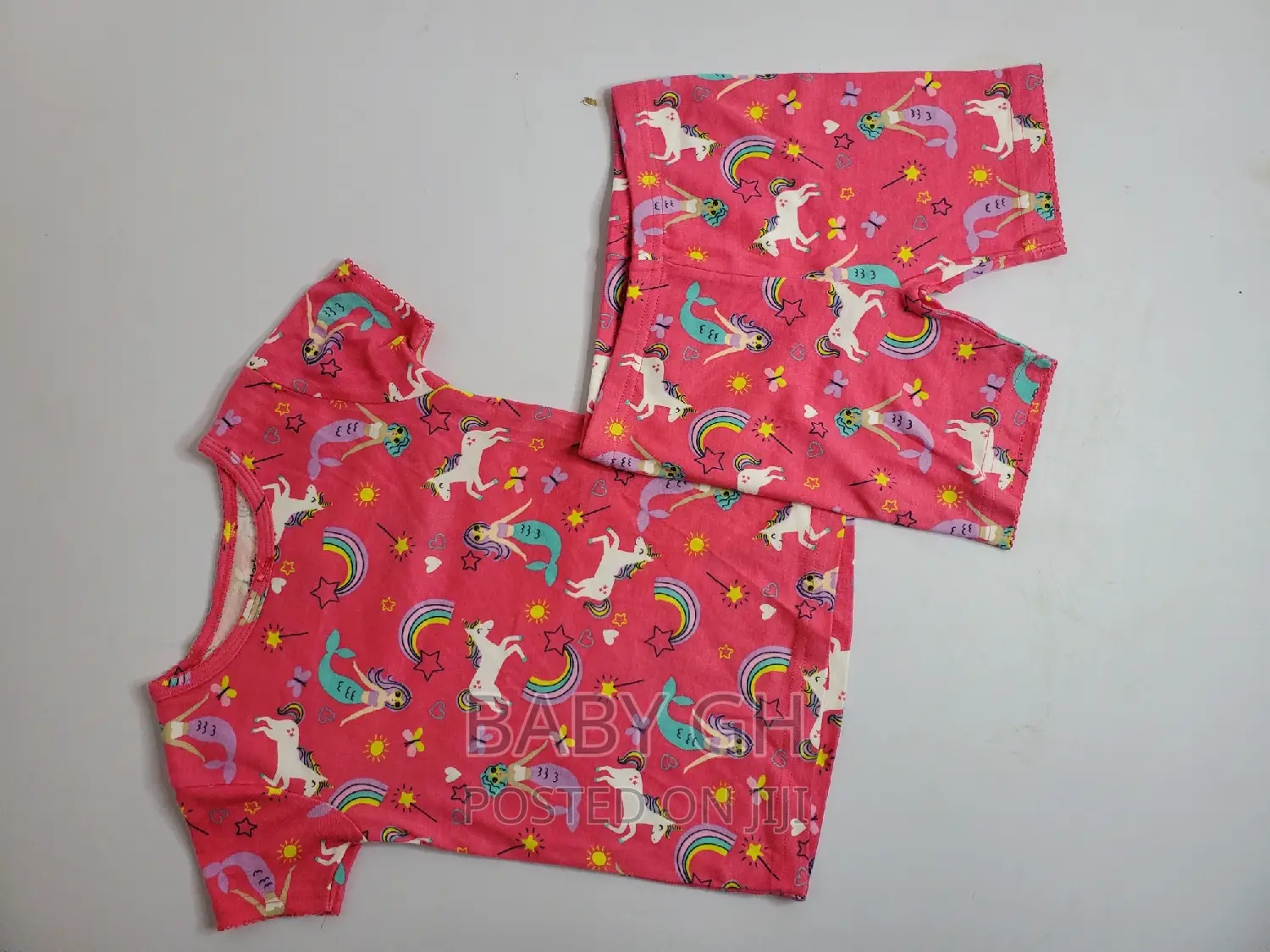 Carter's Unicorn and Mermaid Short Pyjama Set