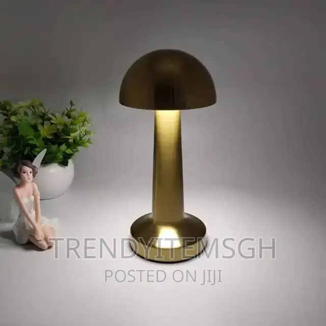 Metal Mushroom Rechargeable Led Table Lamp /Light