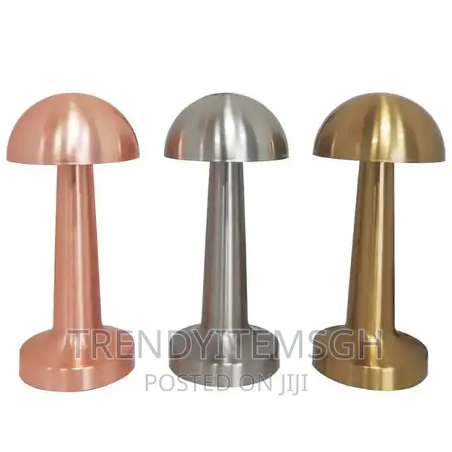 Metal Mushroom Rechargeable Led Table Lamp /Light