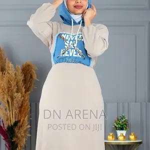 Turkey Long Muslim Hoodie Dress