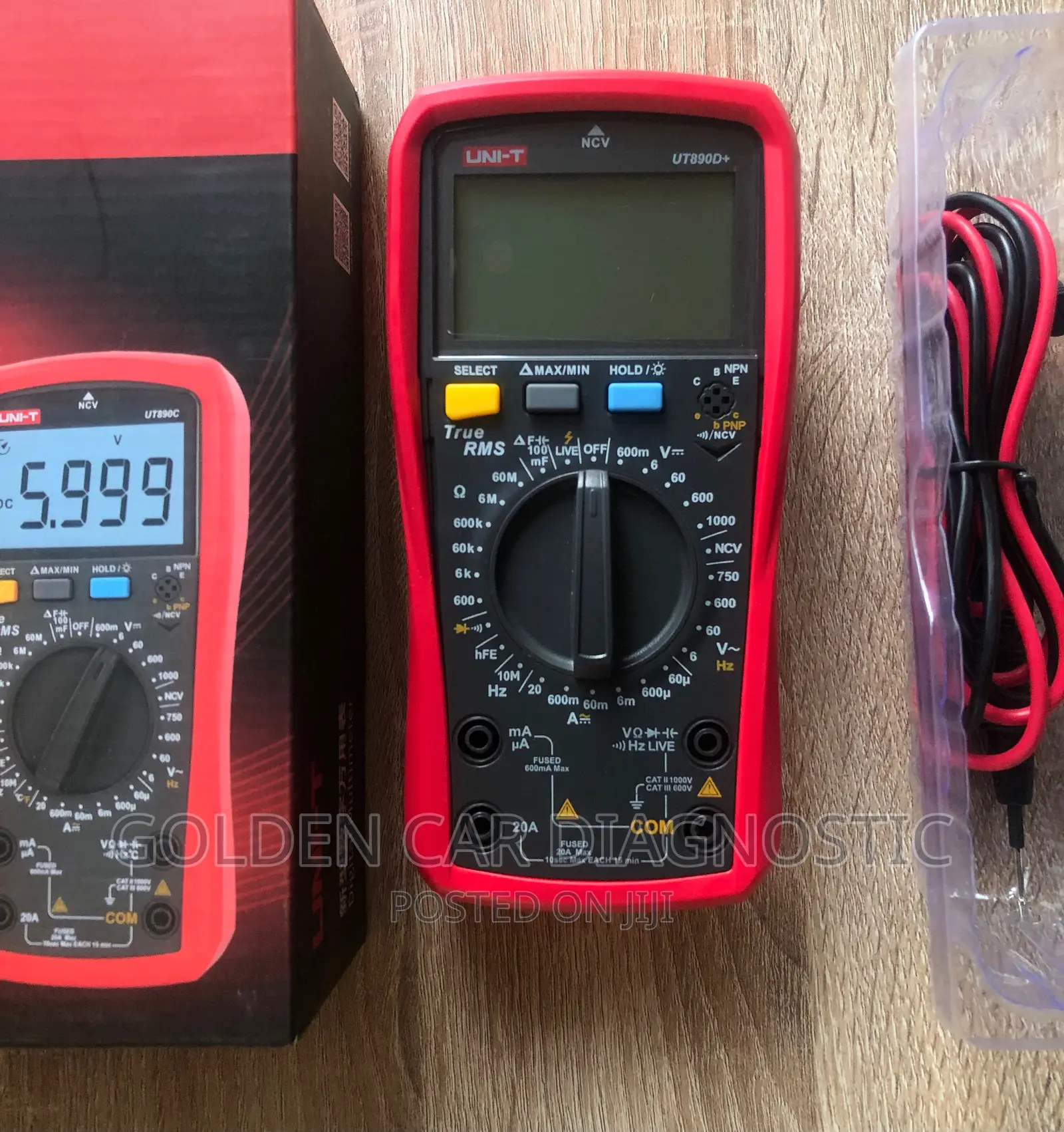 Uni-t Ut890+ Digital Multimeter True RMS DC AC