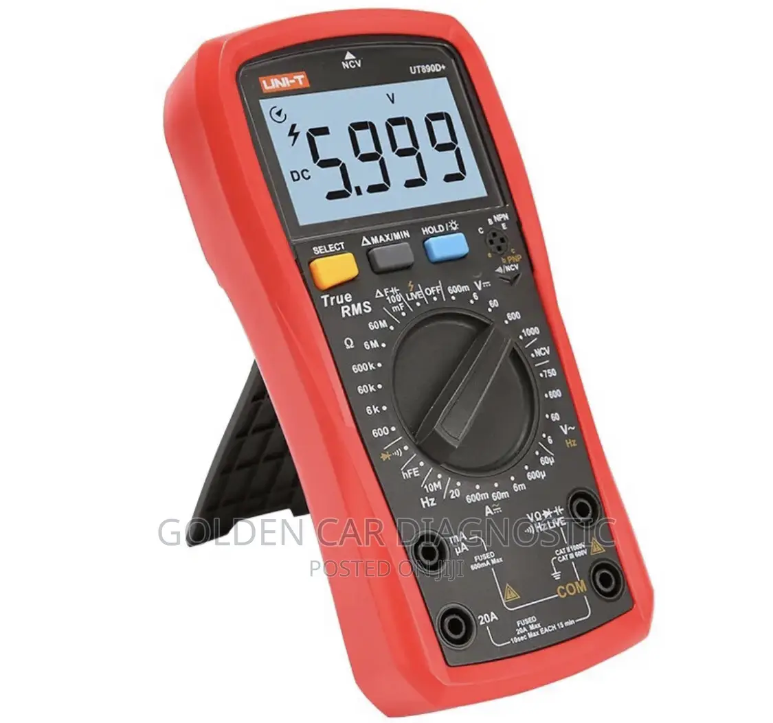 Uni-t Ut890+ Digital Multimeter True RMS DC AC