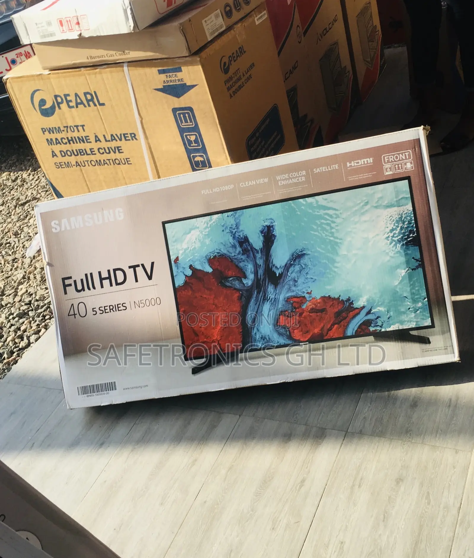 Black 40 Inches Glossy Samsung N5000 LED Full HD Tv