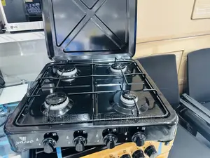 Classic Sleek Black Gas Cooker Table Top 4burnet Yucel