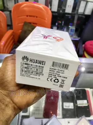 New Huawei Y9 2019 Dual SIM 128 GB Black
