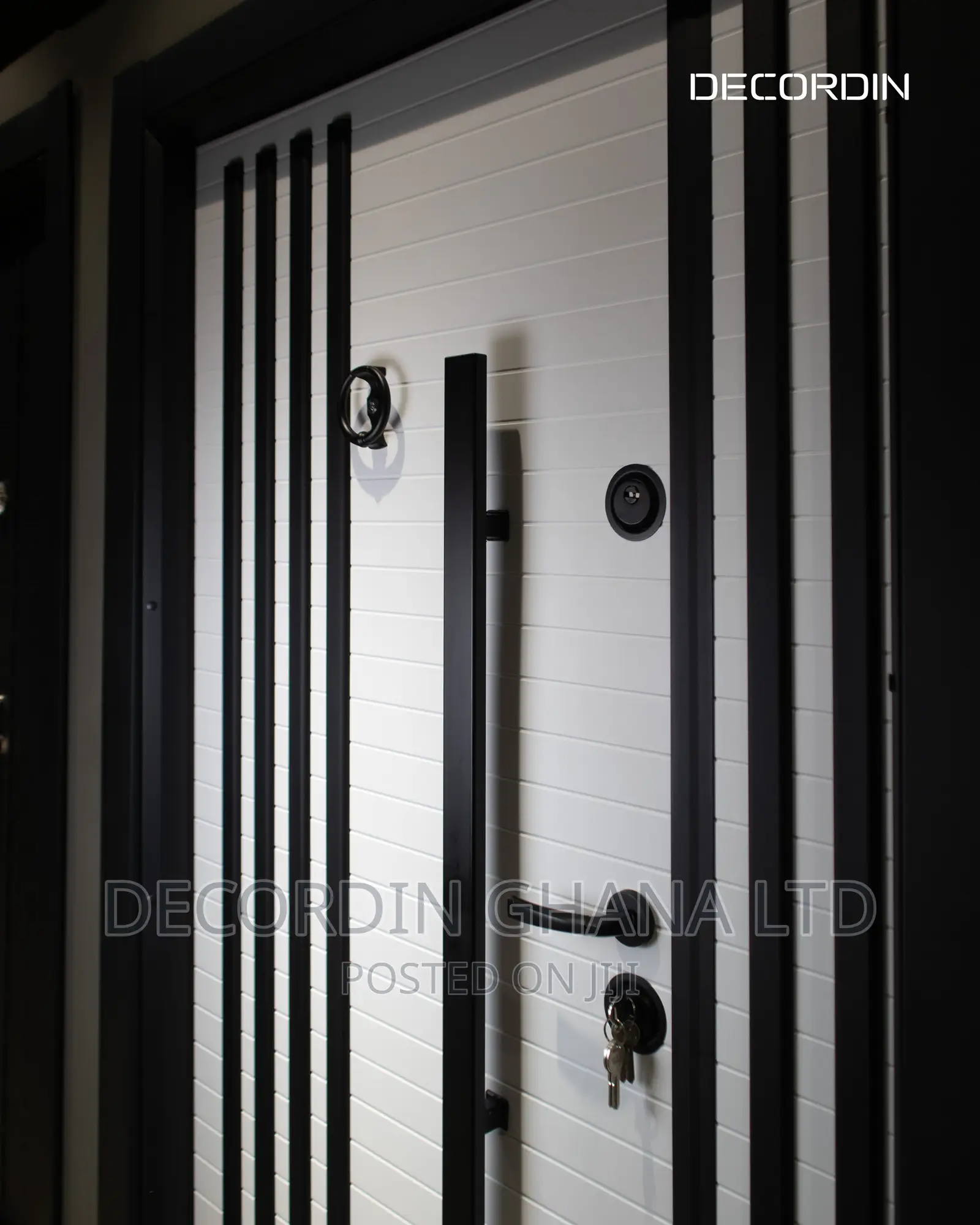 Apartment Security Door (One And Half)