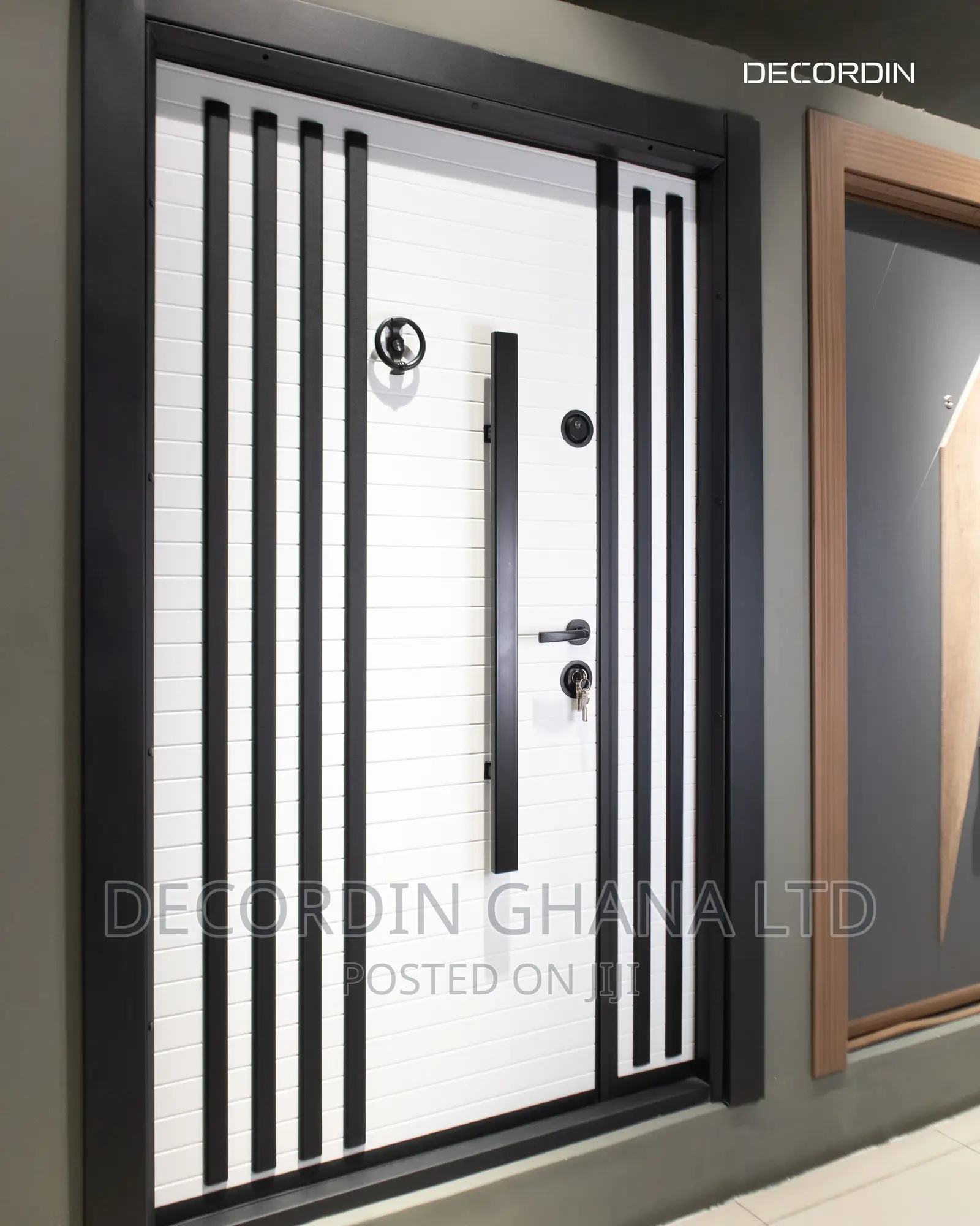 Apartment Security Door (One And Half)