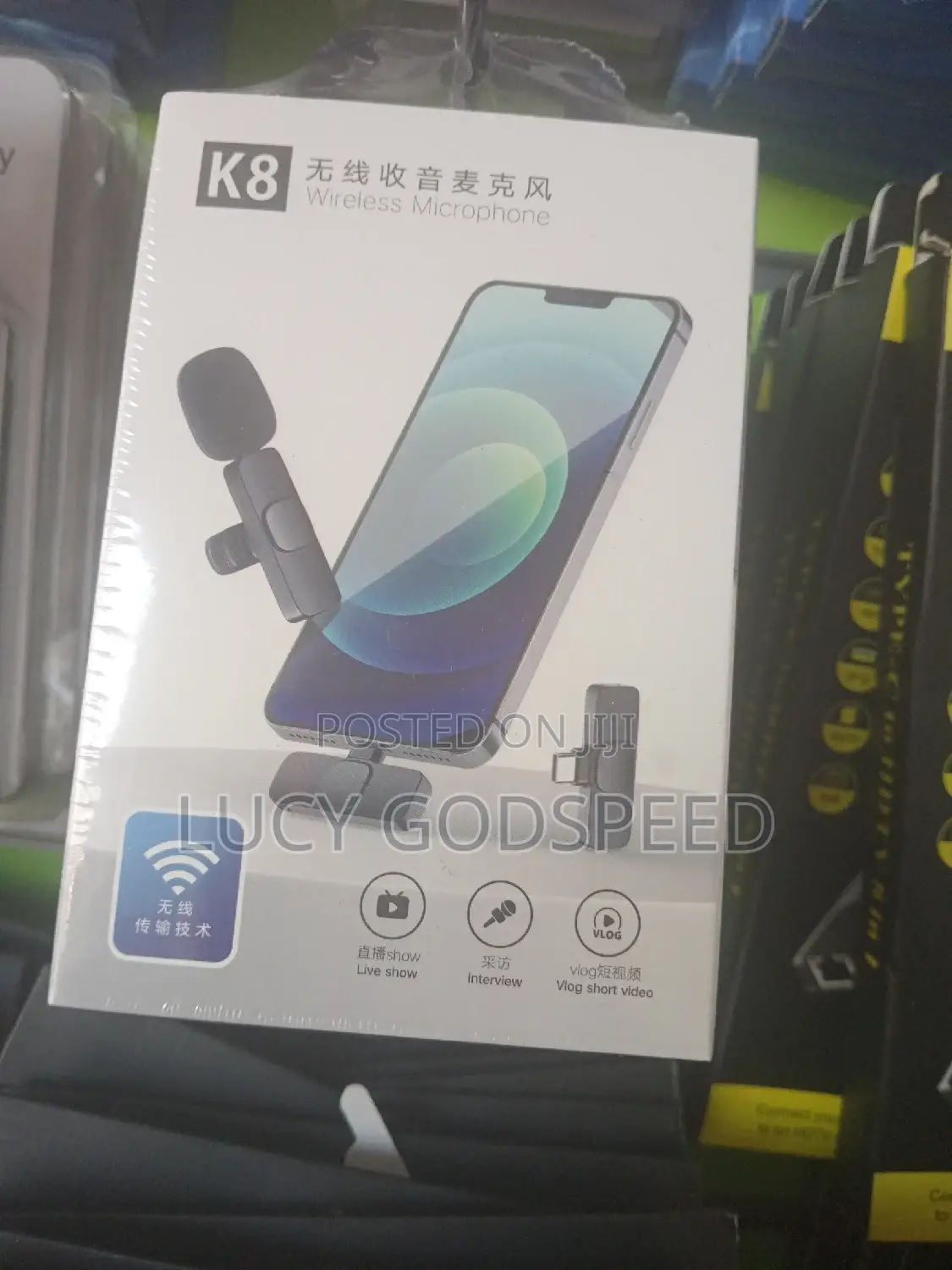 Wireless Microphone(Double and Single Respectively)