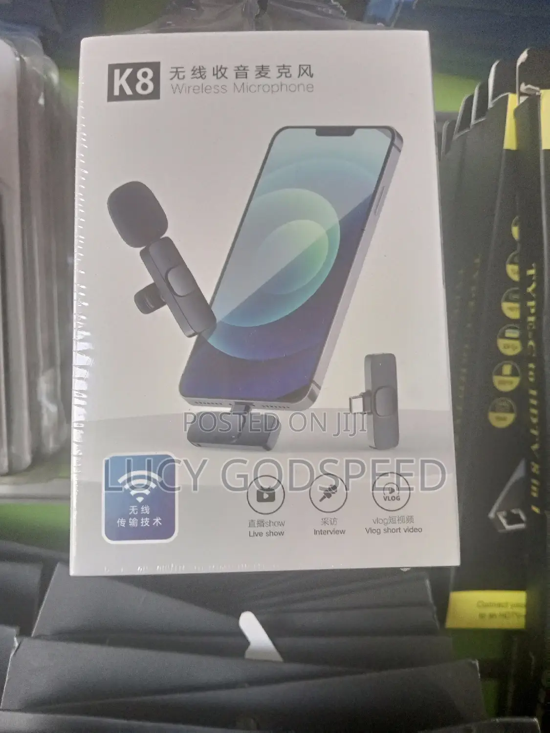 Wireless Microphone(Double and Single Respectively)