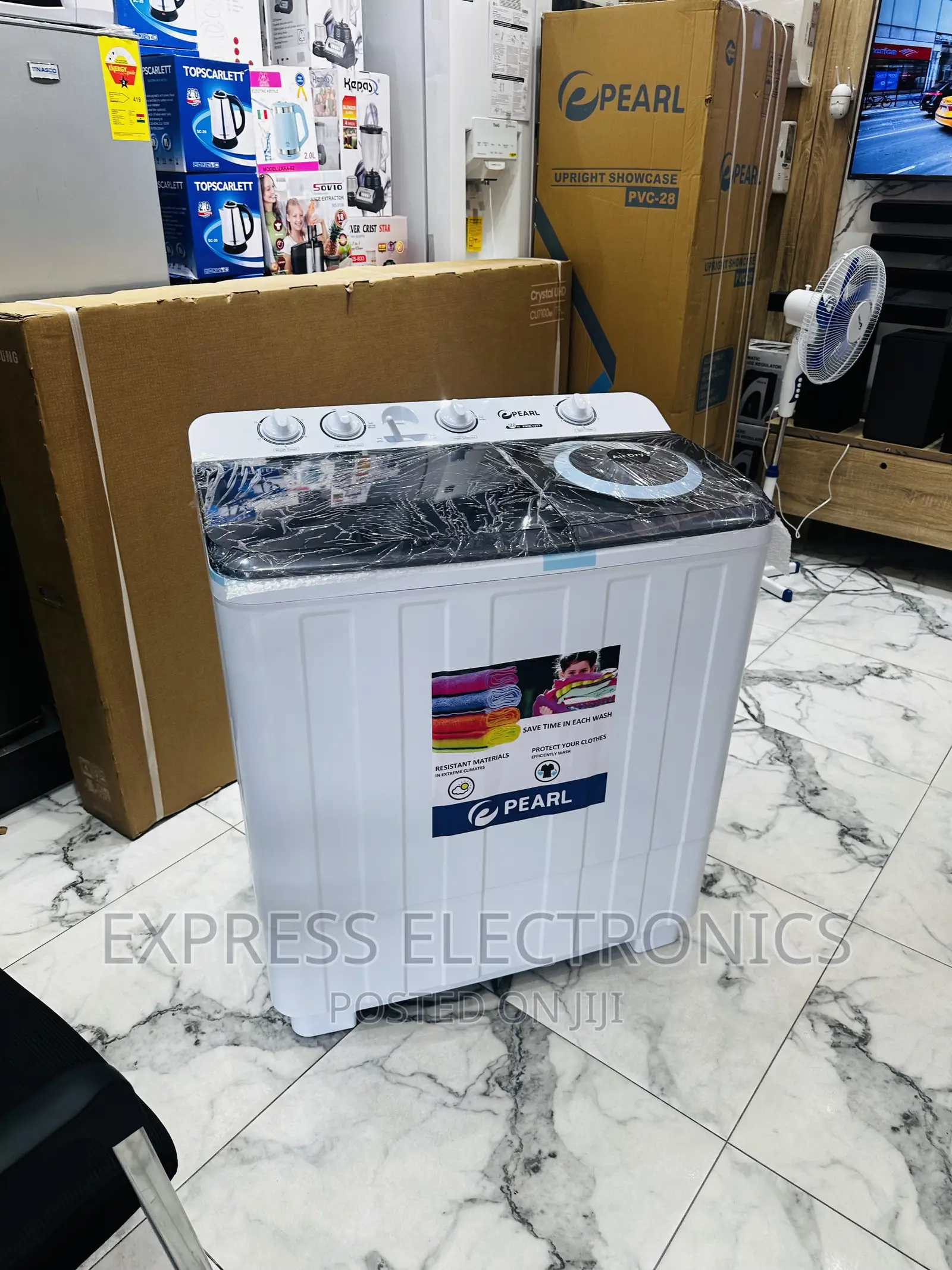Easy—To—Operate Washing Machines Pearl 12kd
