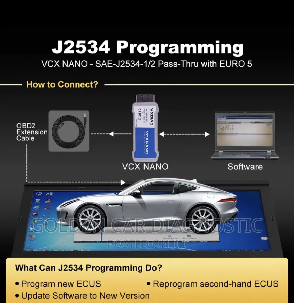 Vxdiag VCX Nano for Gm Opel Obd2 Diagnostics Scanner