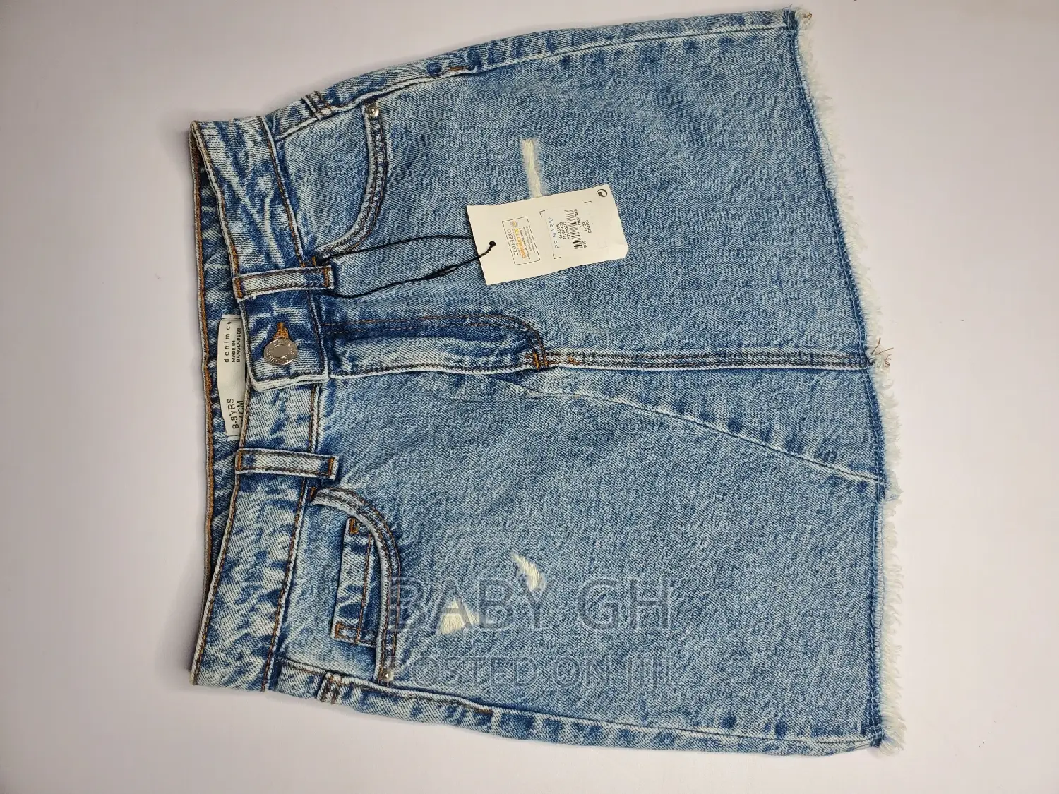Primark Girls Denim Skirt.