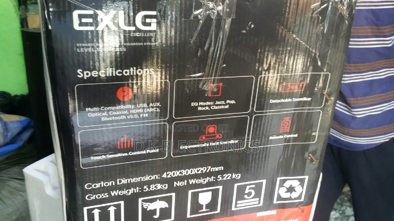 Good Bass Exlg Ht -873 Wireless Soundbar