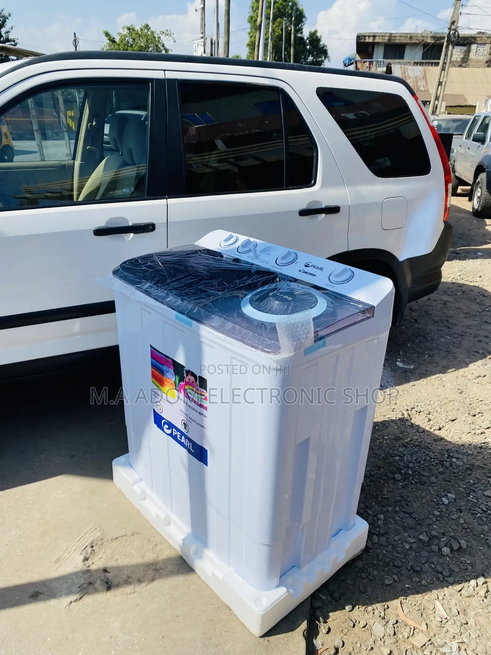 Buy Original Pearl 12kg Automatic Washing Machine + Spin/Dry
