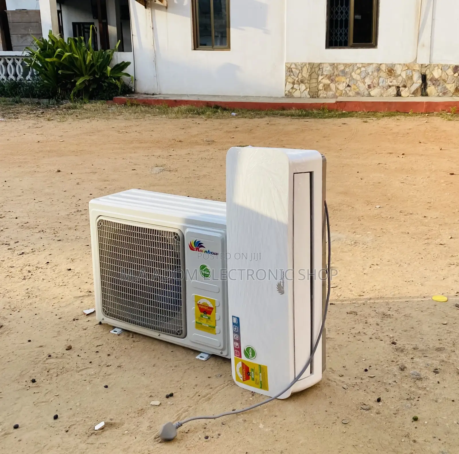 Rainbow 1.5hp Split Electric Ac(White) 