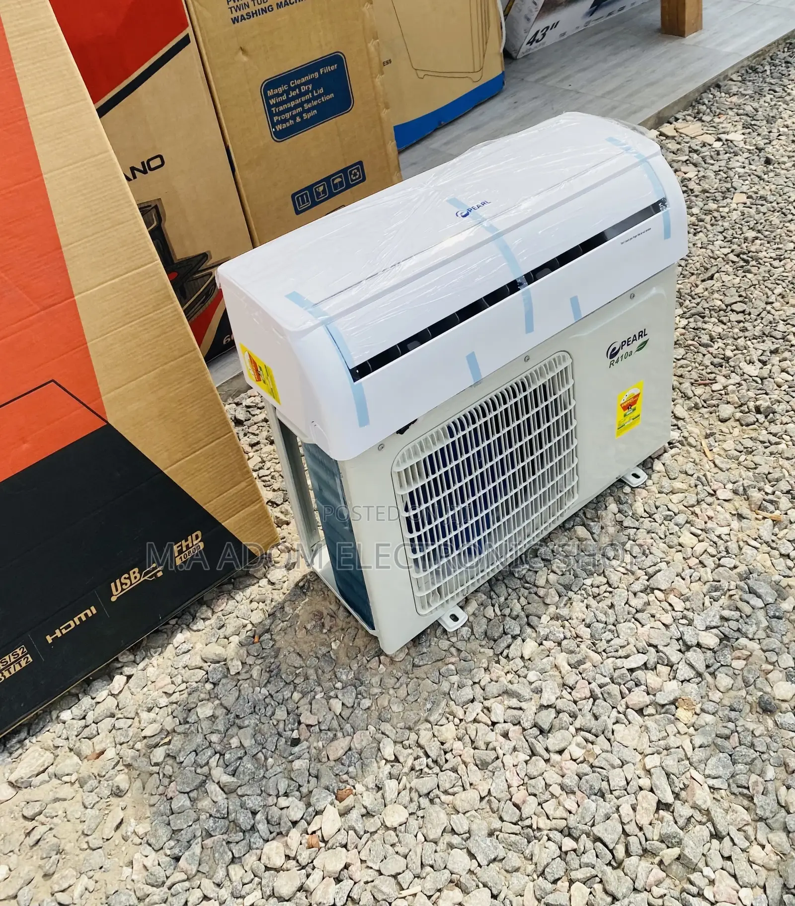 Fast Chilling Pearl 1.5hp Split Electric Ac(R410) 