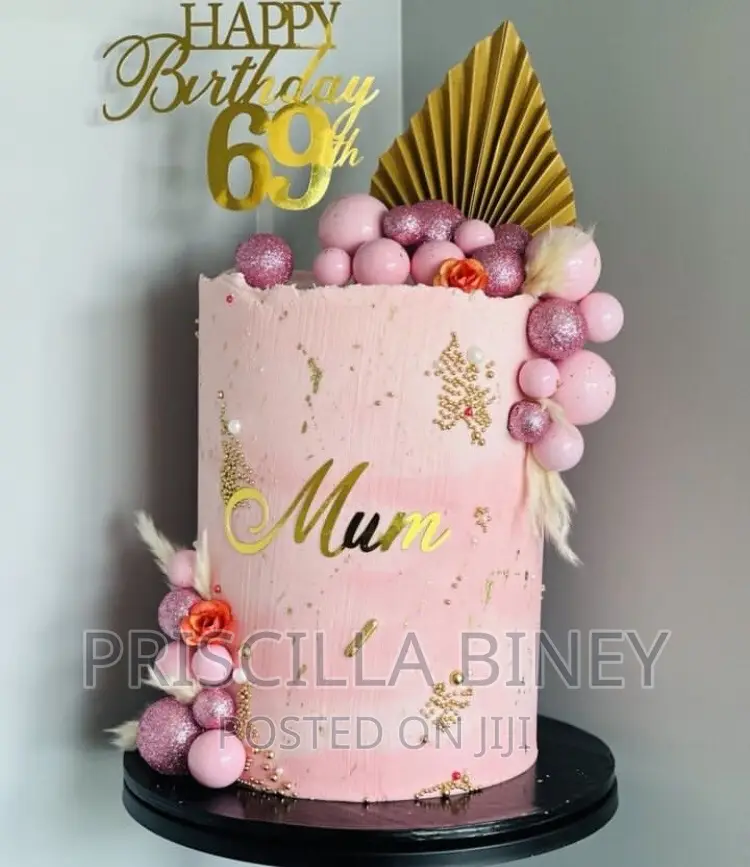 Strawberry Birthday Cake