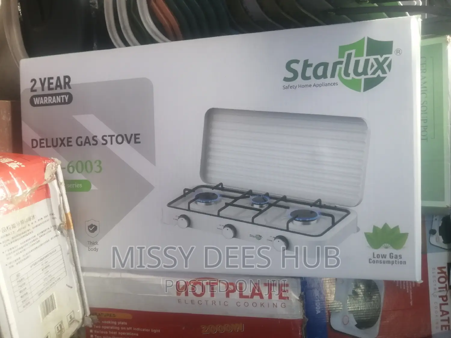 3in1 Gas Cooker