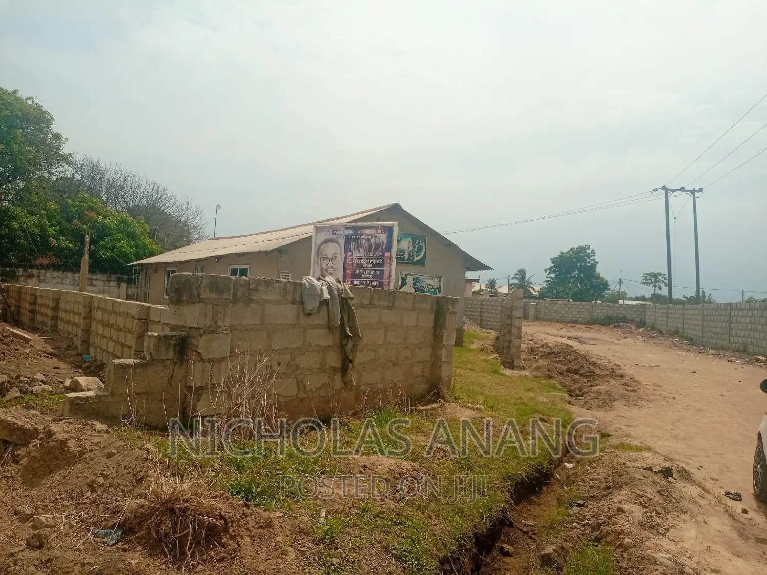 A Half Plot of Land for Sale at Teshie Camp