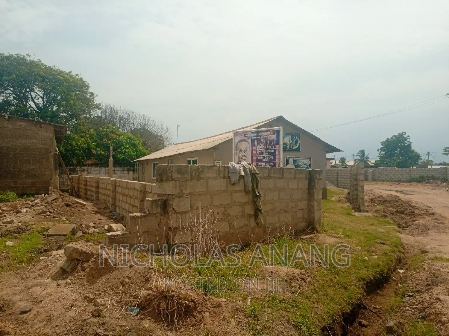 A Half Plot of Land for Sale at Teshie Camp