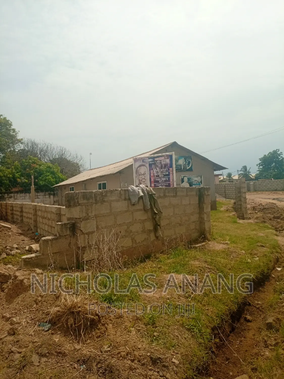 A Half Plot of Land for Sale at Teshie Camp
