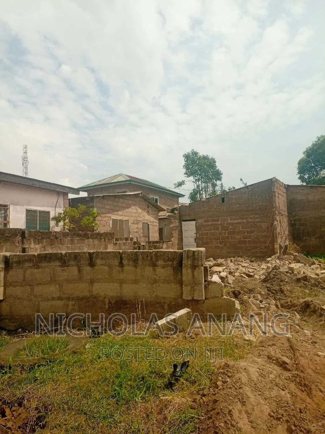 A Half Plot of Land for Sale at Teshie Camp