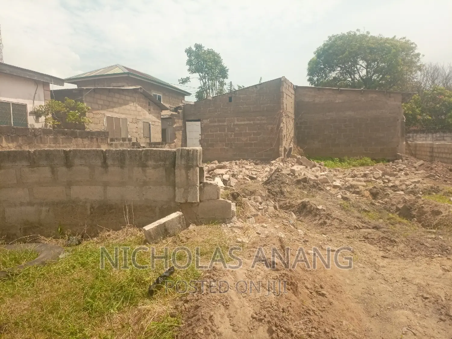 A Half Plot of Land for Sale at Teshie Camp