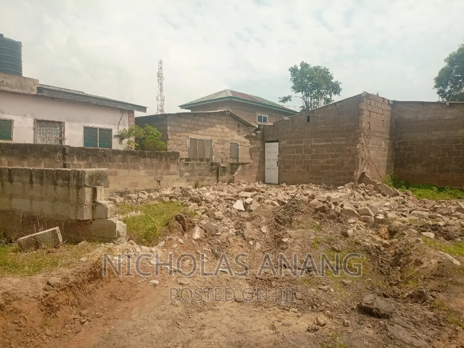 A Half Plot of Land for Sale at Teshie Camp