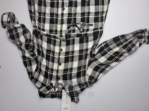 George Girls Black and White Straight Dress