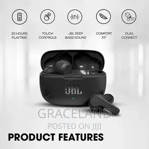 Original JBL WAVE 200TWS True Wireless Earbuds Bluetooth