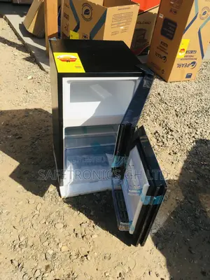 Cooling PF-10T Doubledoor Topfreezer Glass Black Pearl
