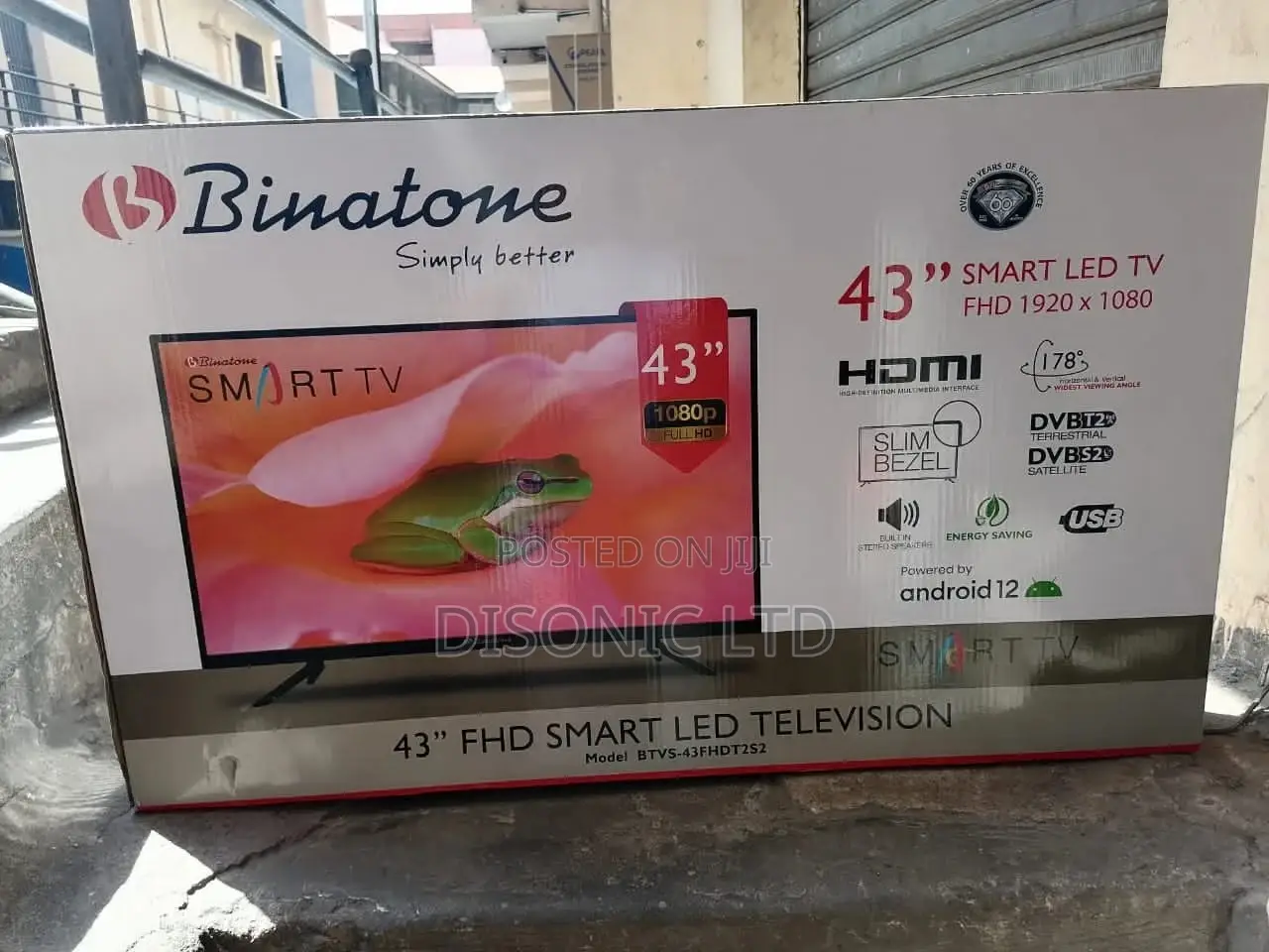 Binatone 43inches Smart TV