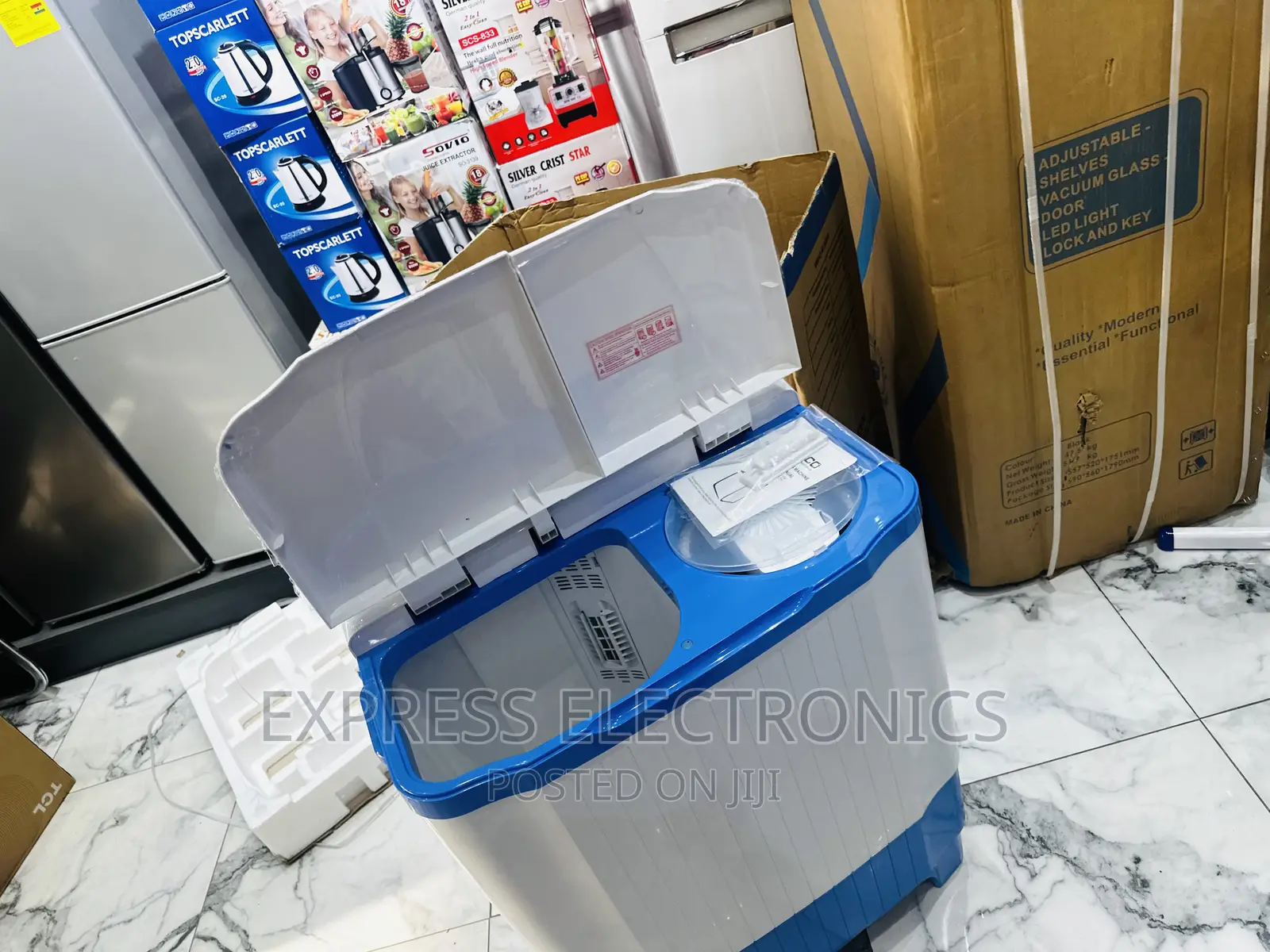 Rust Free Body 7kg Topload Twintub Nasco Washing Machine