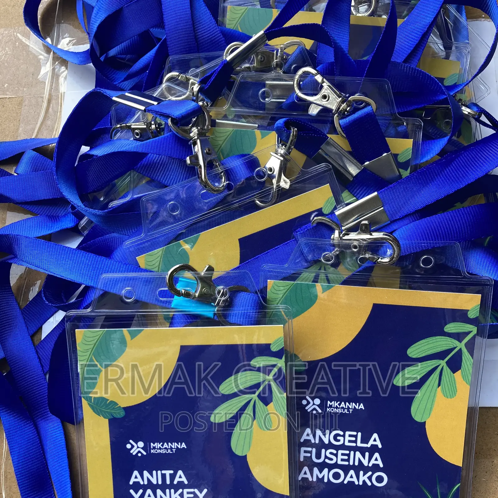 A6 Conference Badges