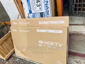 Edgeless Design Slim UHD Smart TCL 50”P635