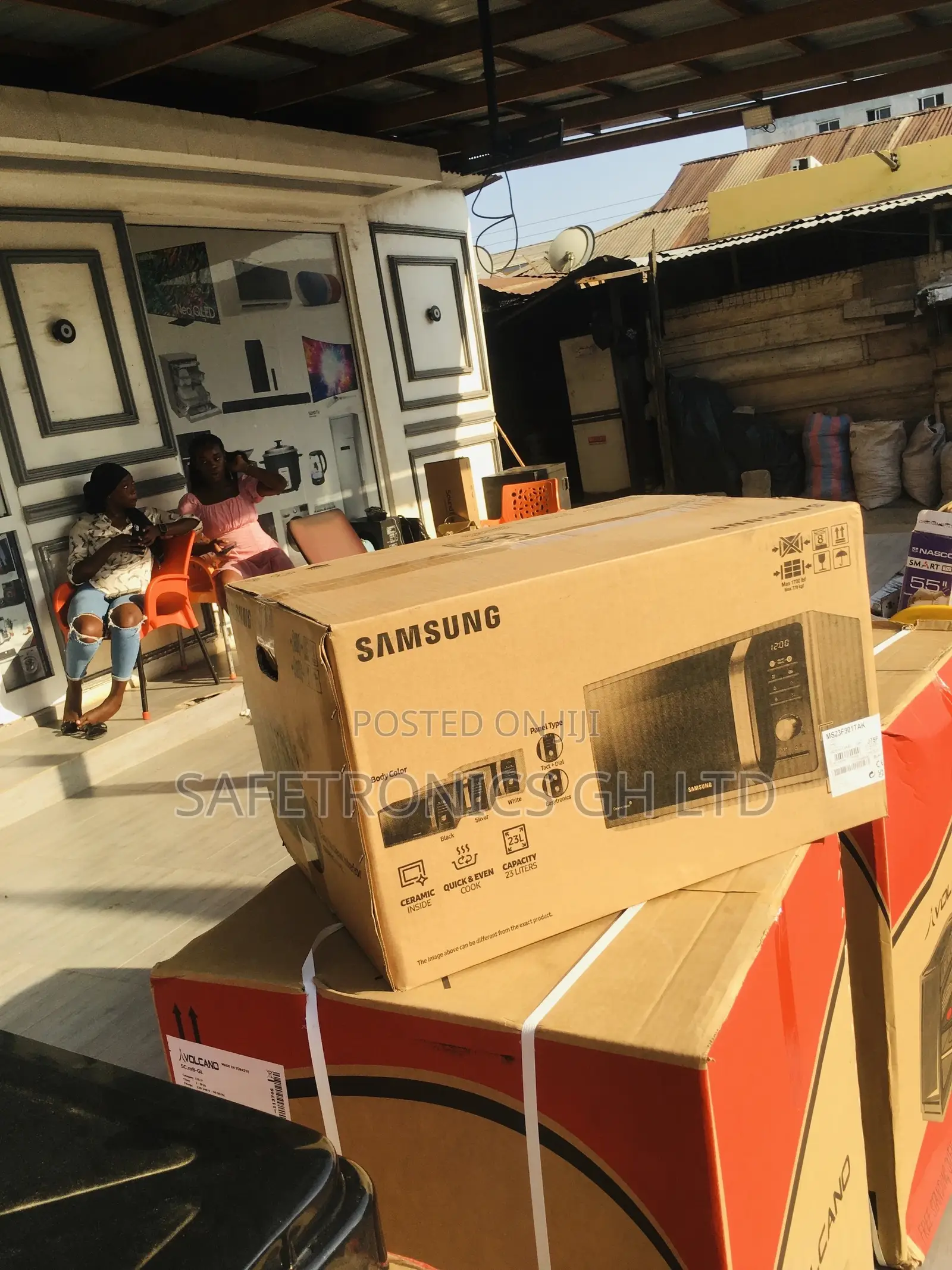 Ms23f301 Samsung 23 Liters Grill Solo Microwave Electric