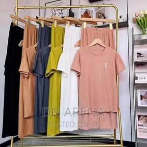 Solid Women 2pcs Casual Wear