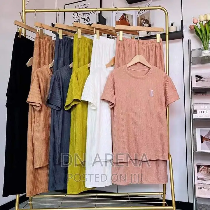 Solid Women 2pcs Casual Wear