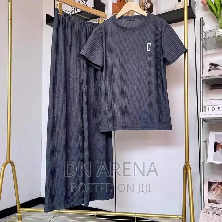 Solid Women 2pcs Casual Wear