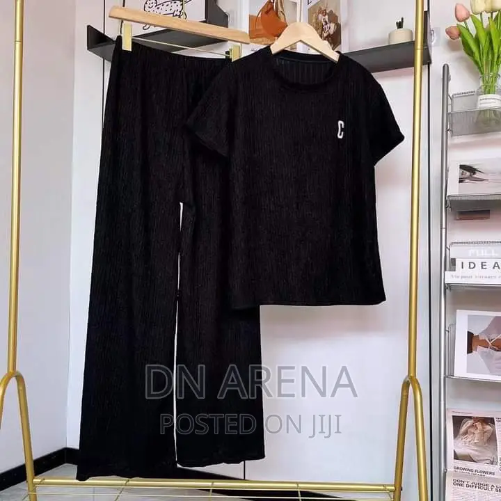 Solid Women 2pcs Casual Wear