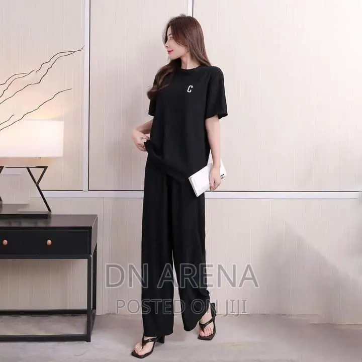 Solid Women 2pcs Casual Wear
