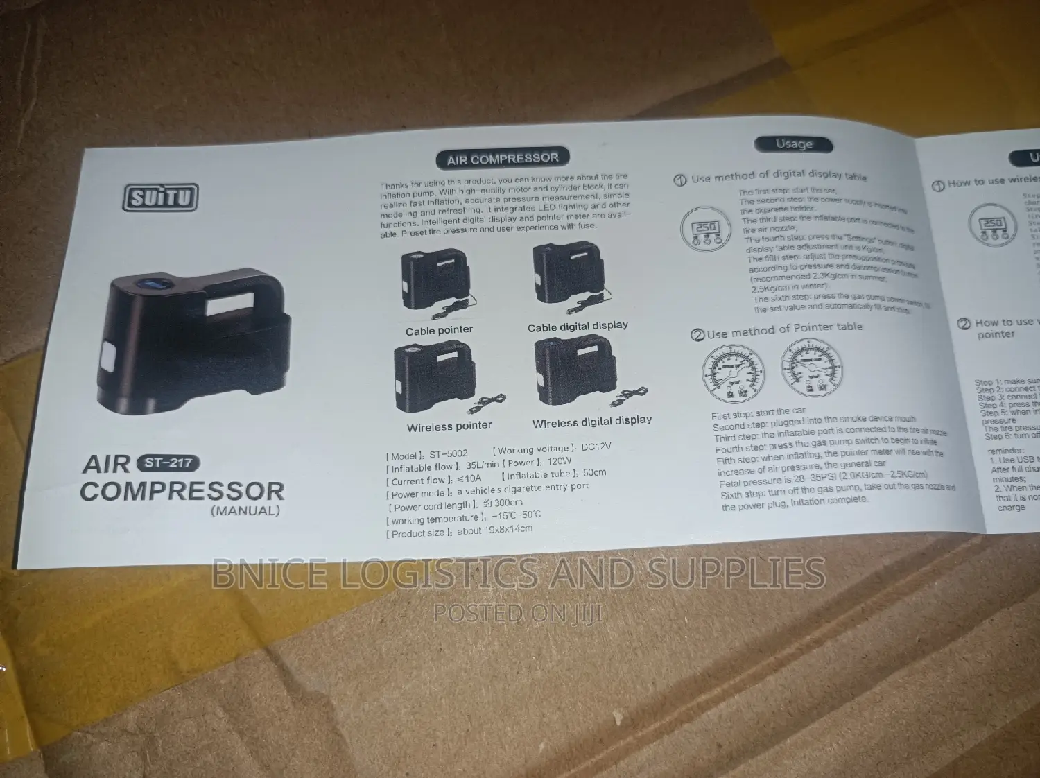 Air Compressor For Cars, Bikes And Balls