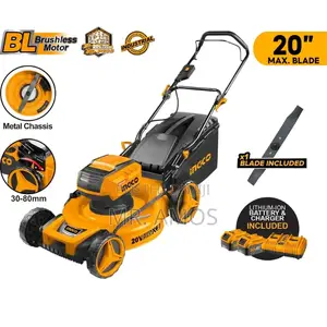 20" Cordless Lawn Mower With 2x(5.0ah) - Lmli20202