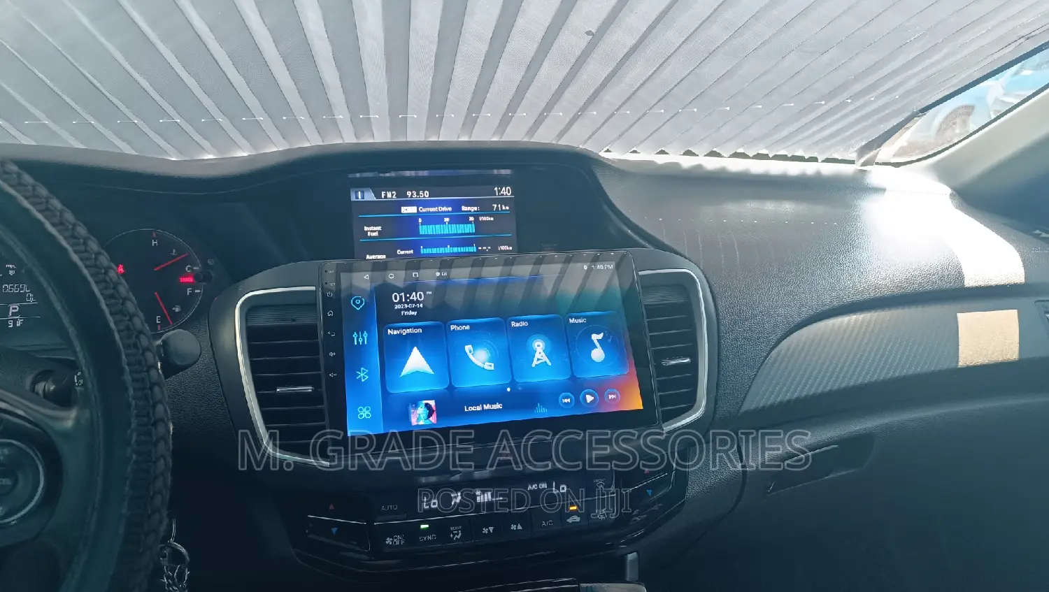 Honda Accord Radio With Apple Carplay N Android Auto