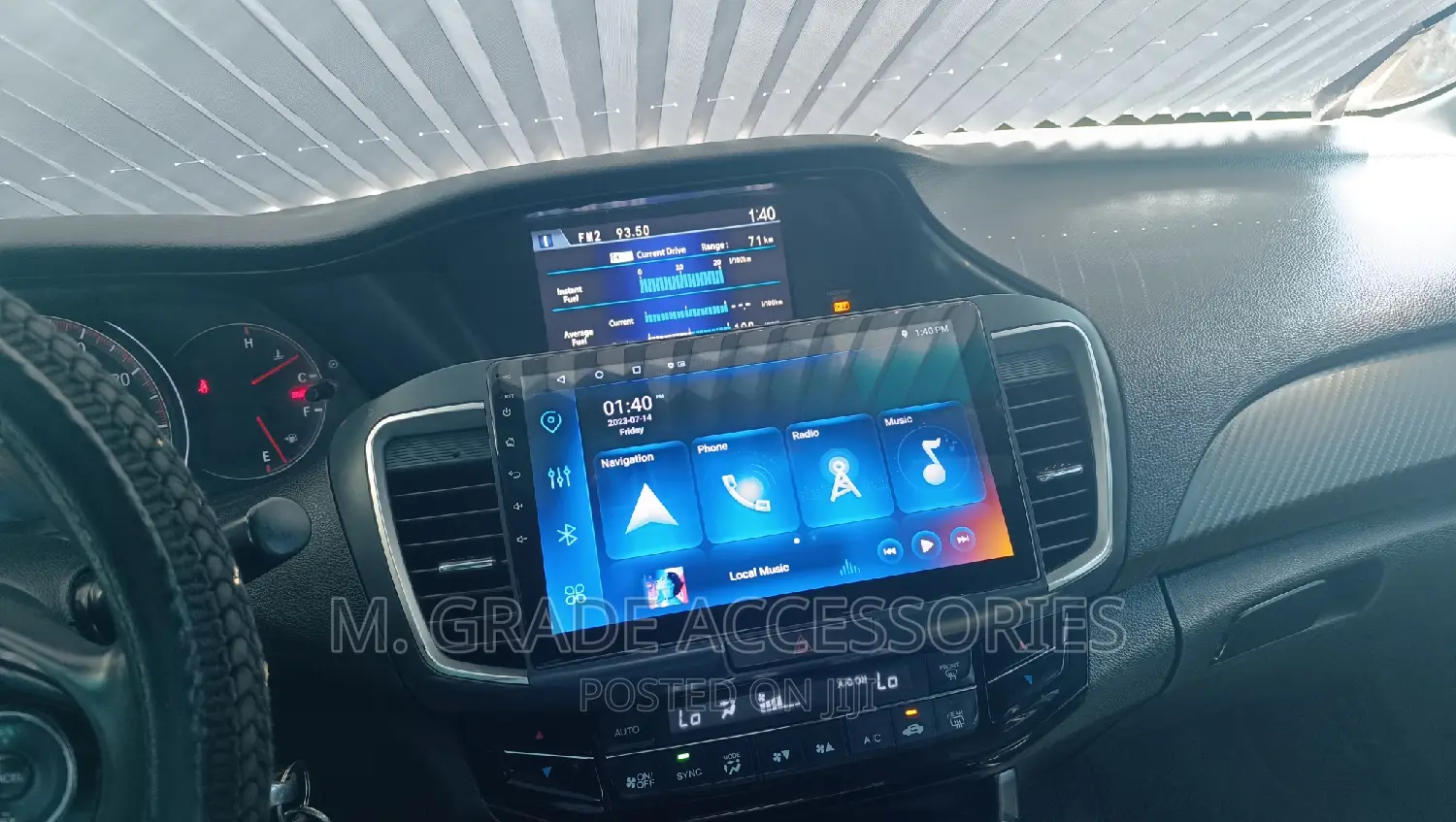 Honda Accord Radio With Apple Carplay N Android Auto