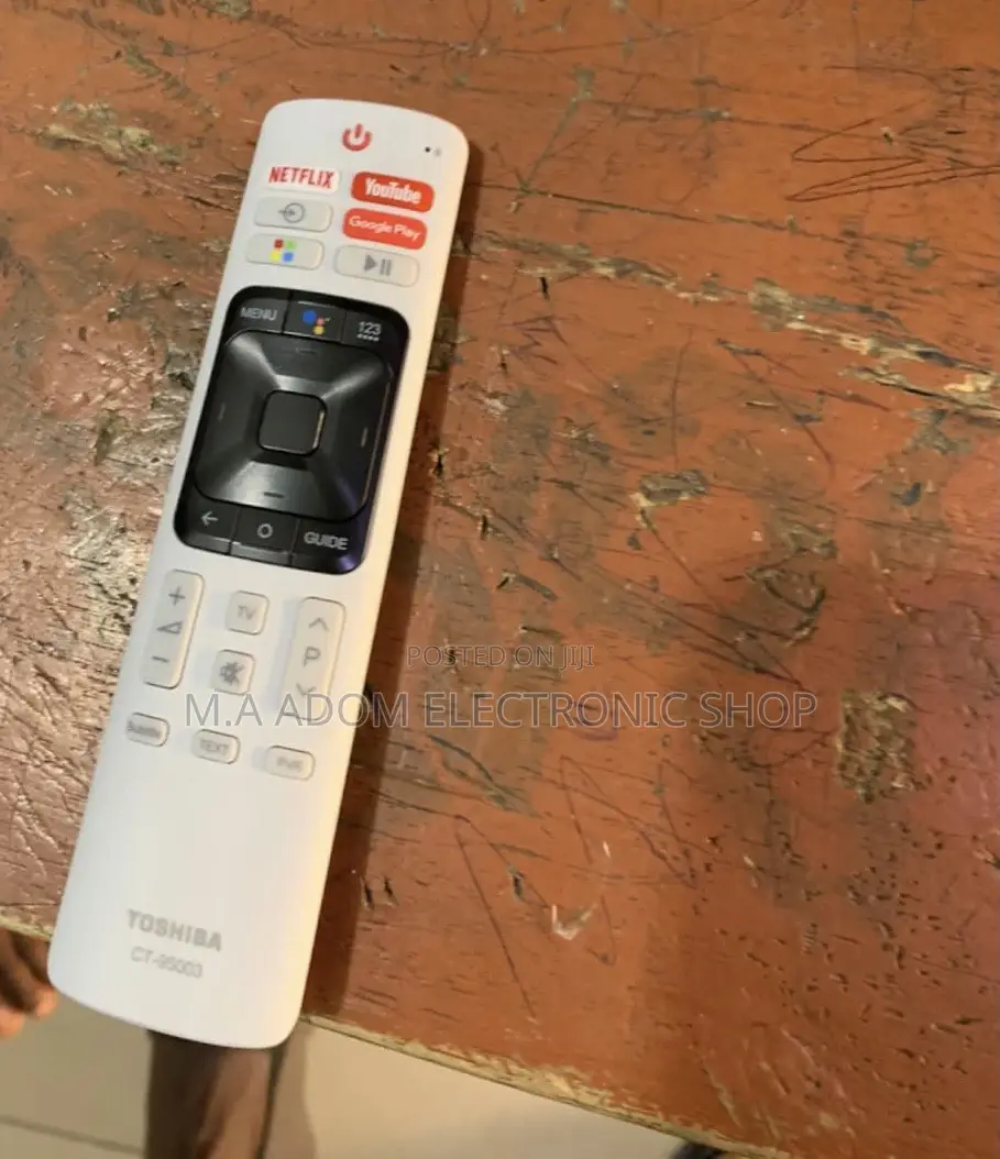 Sealed in Box Toshiba Remote Control With Netflix(White) 