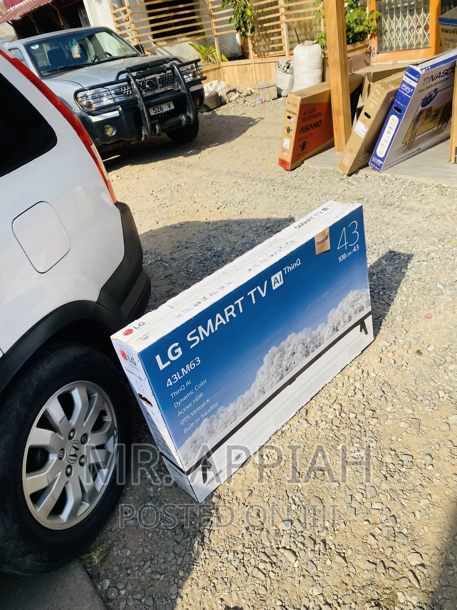 Durable and Affordable LG 43lm637 43” Full HD Smart Tv.