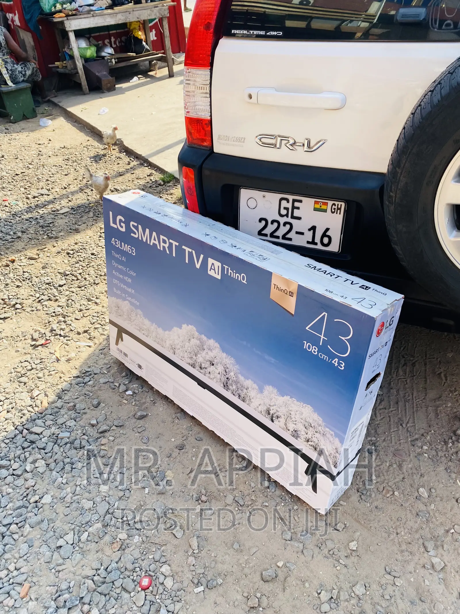 Classic Designed LG 43lm637 43 Inch Full HD Smart Tv.